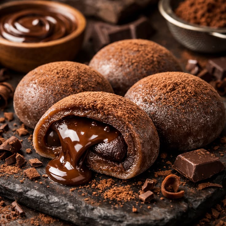Mochi Dingin Lumer Dessert Kekinian Lembut dan Manis