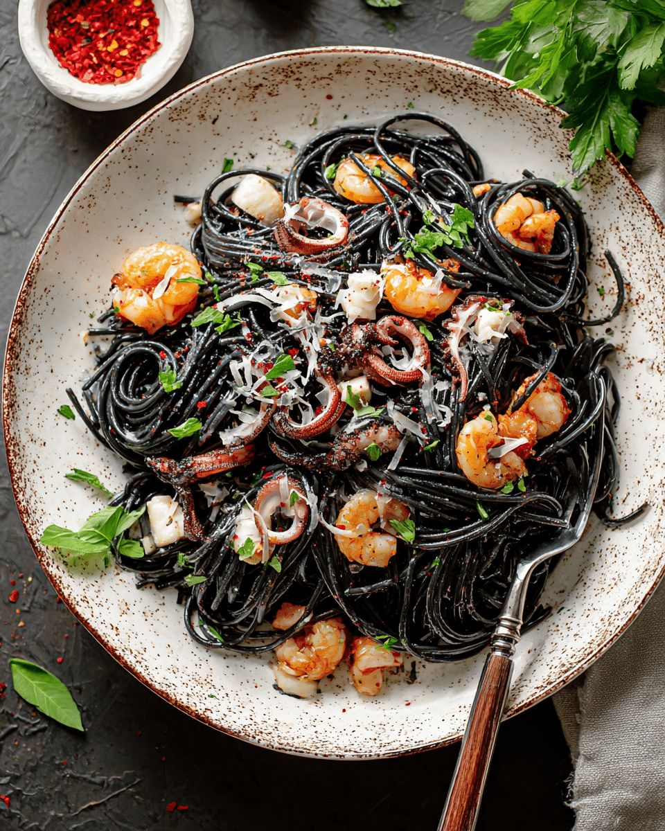 Squid Ink Spaghetti: Pasta Tinta Cumi dengan Cita Rasa Laut