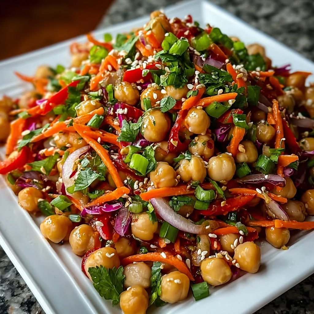 Crunchy Thai Chickpea Salad