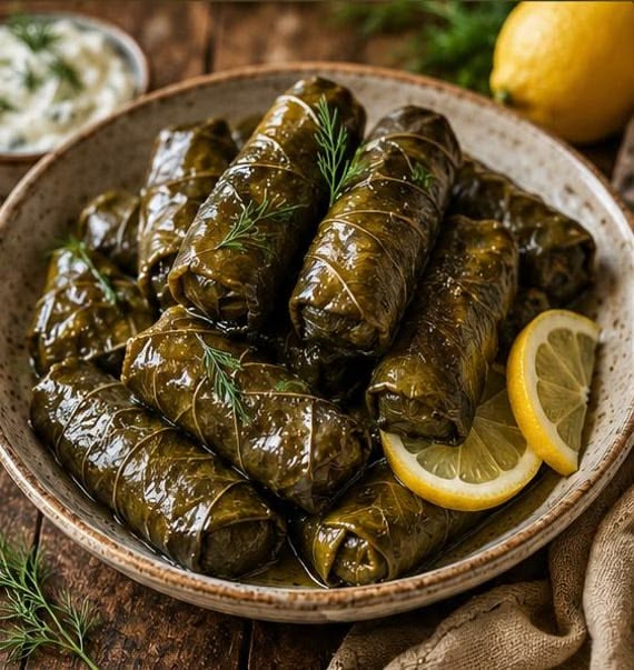 Dolmades: Rahasia Daun Anggur Isi khas Yunani & Cara Buatnya!